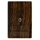 Conjunto Coaxial Antena 4x2 - Novara Especiais Ebano